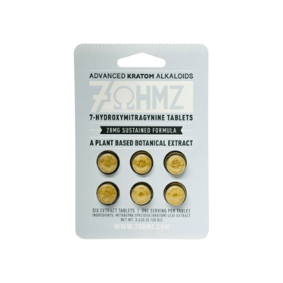 7OHMZ 7-hydroxymitragynine Sustained Formula Tablets 28mg