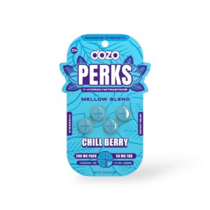 Dozo Perks Maximum Strength 7-OH Mellow Blend Chill Berry 50mg