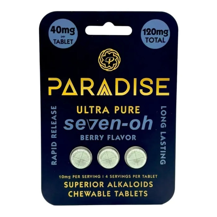 Paradise 7-OH 3 Tablets 40mg