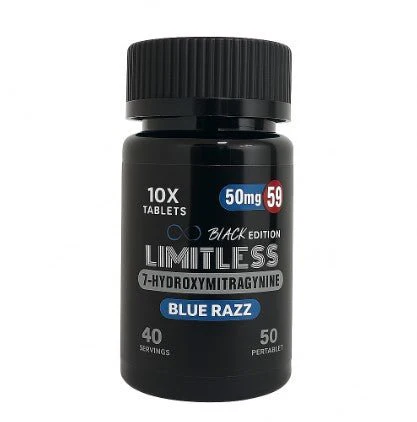 Limitless Black Edition 7-OH Tablets (500mg - 10 Count)